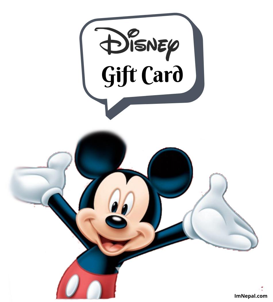 Disney Gifts Card Images