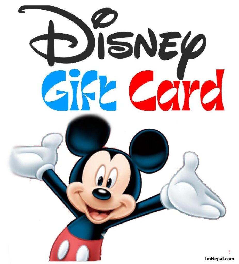 Disney Gifts Card Images